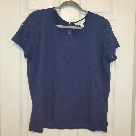 Market and Spruce Navy Top Sz XXL - Picture 1 of 9